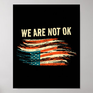 Wir sind nicht auf der Rückseite der amerikanische Poster