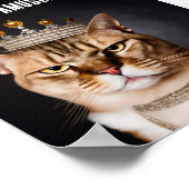 Wir sind nicht erstaunt, wie eine königliche graue poster (Ecke)