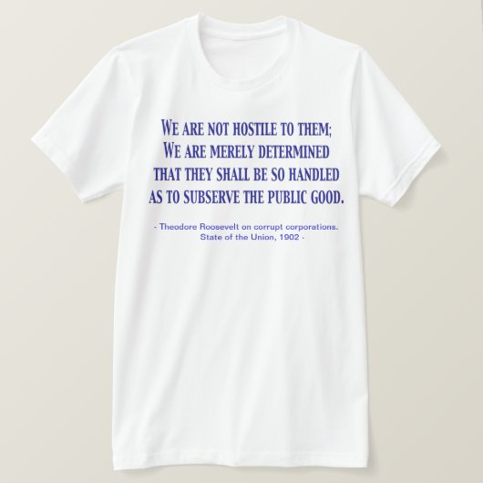 Wir sind nicht feindlich... Staat der Gewerkschaft T-Shirt (Design vorne)