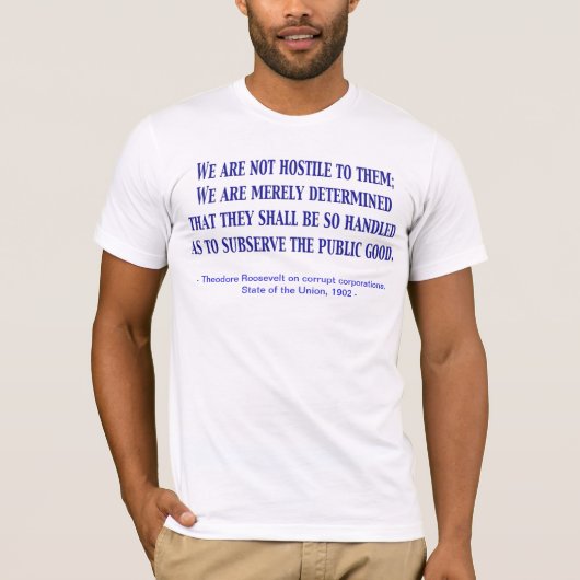 Wir sind nicht feindlich... Staat der Gewerkschaft T-Shirt (Vorderseite)