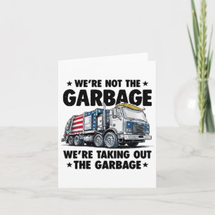 Wir sind nicht in der Garge, die das Gargentrommel Karte