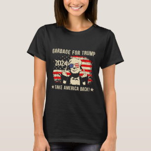 Wir sind nicht Müll Votetrump 2024 Trump Unterstüt T-Shirt