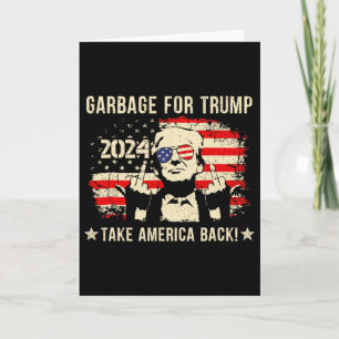 Wir sind nicht Müll Votetrump 2025 Trump Unterstüt Karte