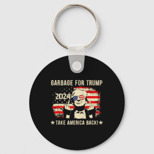 Wir sind nicht Müll Votetrump 2025 Trump Unterstüt Schlüsselanhänger