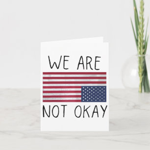 Wir sind nicht so gut wie die US-Flagge auf der St Karte