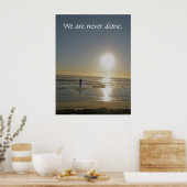 Wir sind nie allein. Poster (Küche)