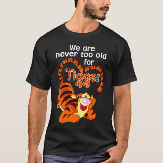 Wir sind nie zu alt für Tigers T-Shirt (Vorderseite)