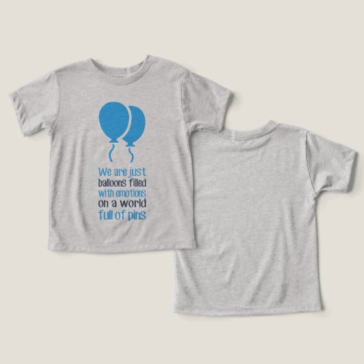 Wir sind nur Ballons (Design Vorderseite & Rückseite)