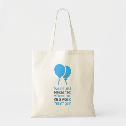 Wir sind nur Ballons Tragetasche (Vorne)