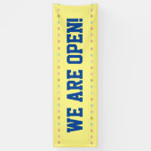 Wir sind offen banner (Vertikal)