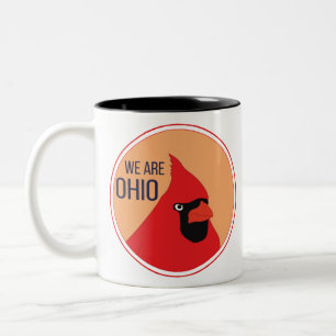 Wir sind Ohio Zweifarbige Tasse