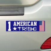 Wir sind ONE American Tribe Autoaufkleber (Auf Auto)