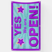 Wir sind OPEN Banner (Vertikal)