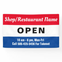 Wir sind Open Sign, Business Name, Stunden Custom