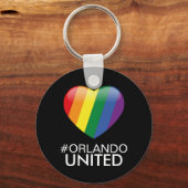 Wir sind Orlando Strong/United Schlüsselanhänger (Vorderseite)