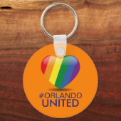 Wir sind Orlando Strong/United Schlüsselanhänger (Vorderseite)