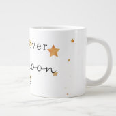 Wir sind "Over Moon" Baby Dusche Geschenkidee Tass Jumbo-Tasse (Rechts)