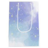 Wir sind "Over the Moon"-Geschenk Mittlere Geschenktüte (Rückseite)