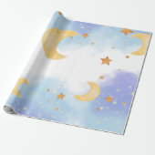 Wir sind "Over the Moon" Geschenkpapier (Ungerollt)