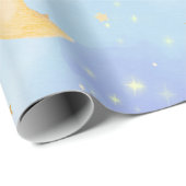 Wir sind "Over the Moon" Geschenkpapier (Rolleneckpunkt)