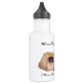 Wir sind Pekingese Edelstahlflasche (Links)