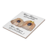 Wir sind Pekingese Fliese (Seite)