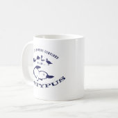 Wir sind Platypus Kaffeetasse (Vorderseite Links)