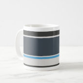 Wir sind Railfans schottisches Grau Kaffeetasse (Vorderseite Links)