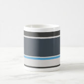 Wir sind Railfans schottisches Grau Kaffeetasse (Mittel)