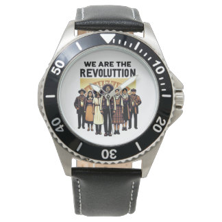 wir sind Revolution Armbanduhr
