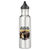 wir sind Revolution Edelstahlflasche (Rechts)