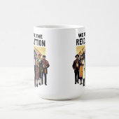 wir sind Revolution Kaffeetasse (Mittel)
