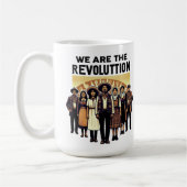 wir sind Revolution Kaffeetasse (Links)