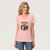 wir sind Revolution T-Shirt (Vorderseite Vollansicht)