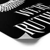 Wir sind rücksichtslose Frauenrechte Poster (Ecke)