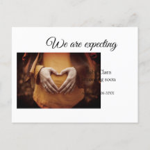 wir sind schwanger, geben Sie den Babynamen Datum 