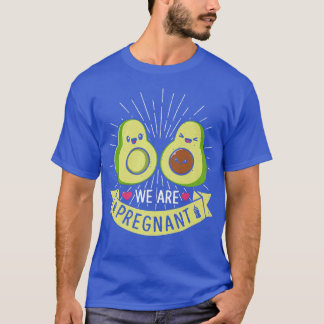 Wir sind schwanger Mamacado Avocado Zukünftige Elt T-Shirt