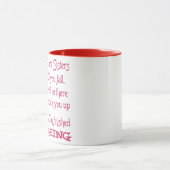 Wir sind Schwestern Tasse (Zentrum)