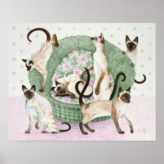 Wir sind Siamesen, wenn Sie möchten Poster (Vorne)