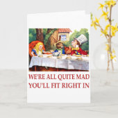 WIR sind, SIE PASSEN NACH RECHTS HEREIN ALLES Karte (Gelbe Blume)