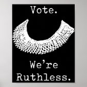 Wir sind skrupellose Frauenrechte Poster (Vorne)