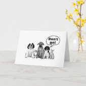 "WIR SIND SO SORRY" VERLASSEND / WIR WERDEN IHNEN KARTE (Gelbe Blume)