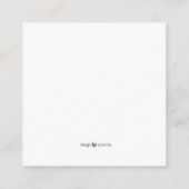 Wir sind so stolz auf Sie, mit blauer Diamantenkar Begleitkarte (Rückseite)