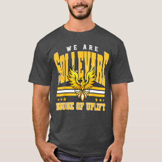 Wir sind Sollevare Retro Maskottchen Schule Cheeri T-Shirt