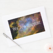 Wir sind Stardust-Aufkleber Rechteckiger Aufkleber (Umschlag)
