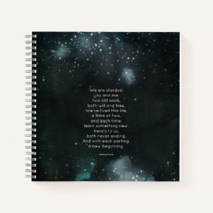 Wir sind Stardust-Notebook Notizblock