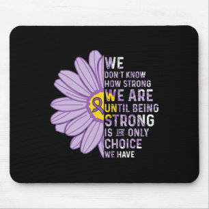 Wir sind stark - Unterstützung des Bauchspeicheldr Mousepad
