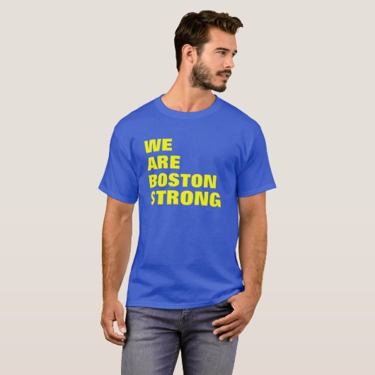 WIR SIND STARKES BOSTON T-Shirt (Vorne ganz)