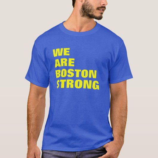 WIR SIND STARKES BOSTON T-Shirt (Vorderseite)