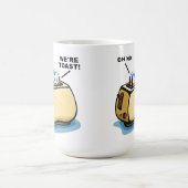 Wir sind Toast-Tasse Kaffeetasse (Mittel)